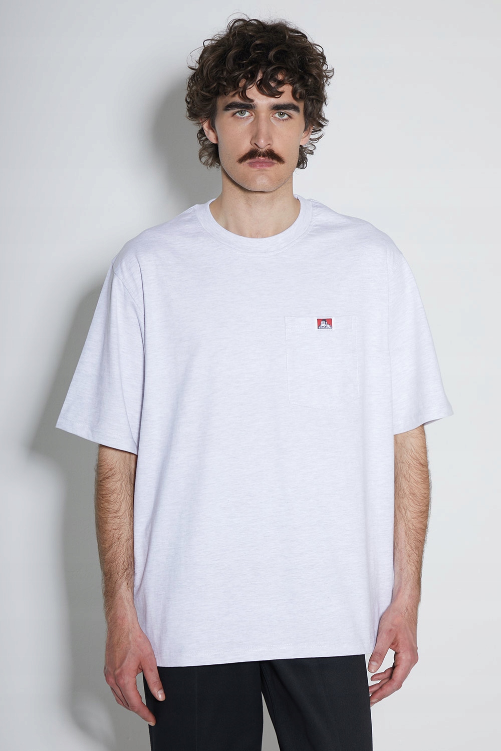 Tričko Ben Davis Heavy Ss Duty Pocket Ash