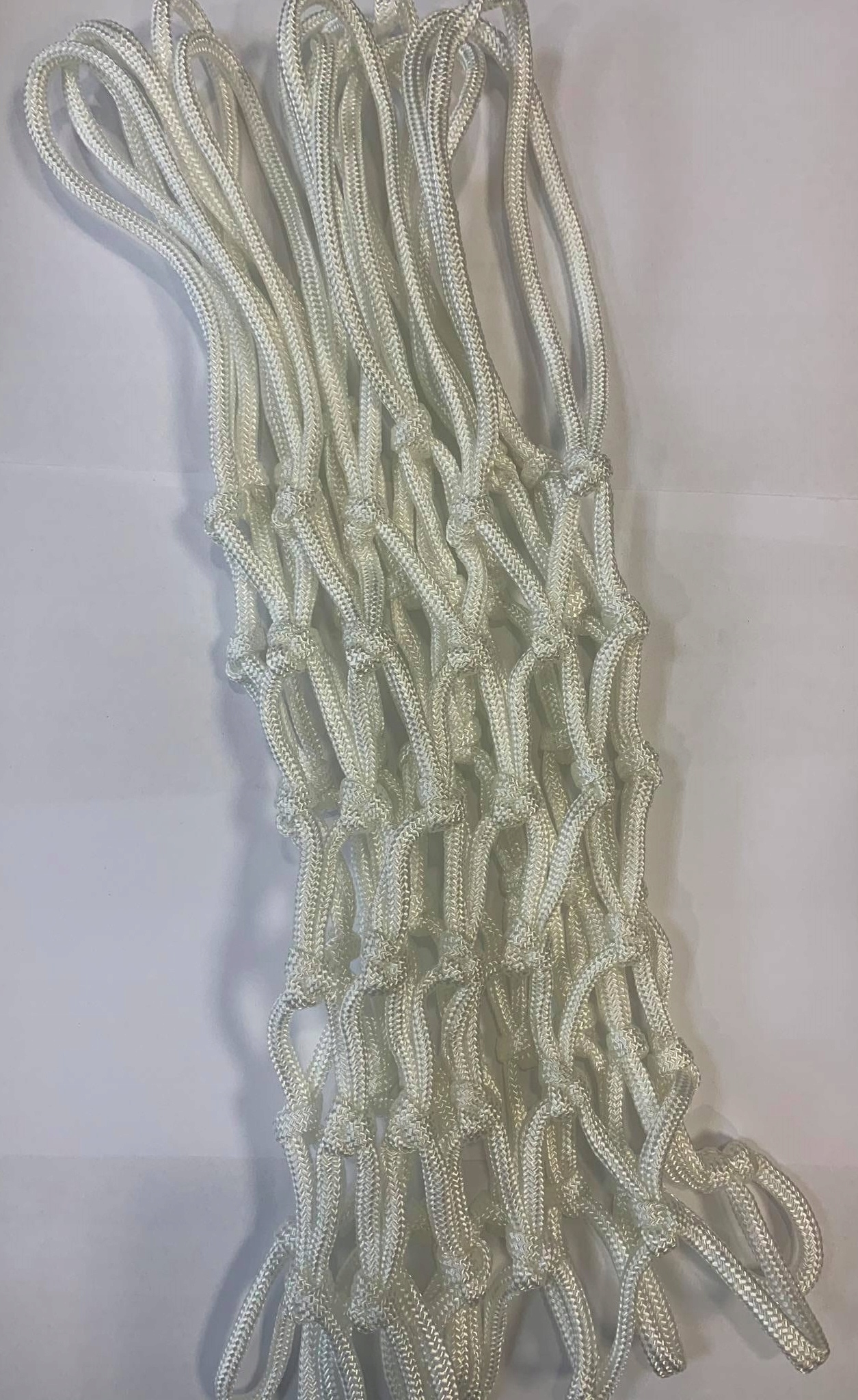 SIATKA NA OBRĘCZ DO KOSZA GRUBY SZNUREK 12 USZU Marka inna