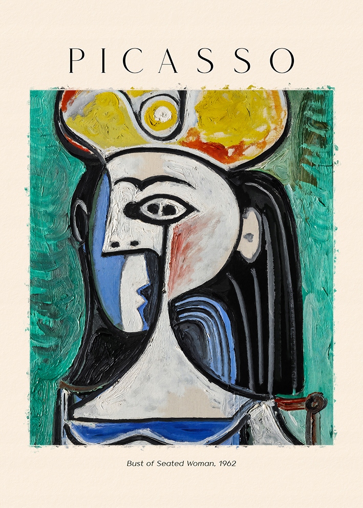 

Picasso Popiersie kobiety Plakat 40x50cm obraz#513