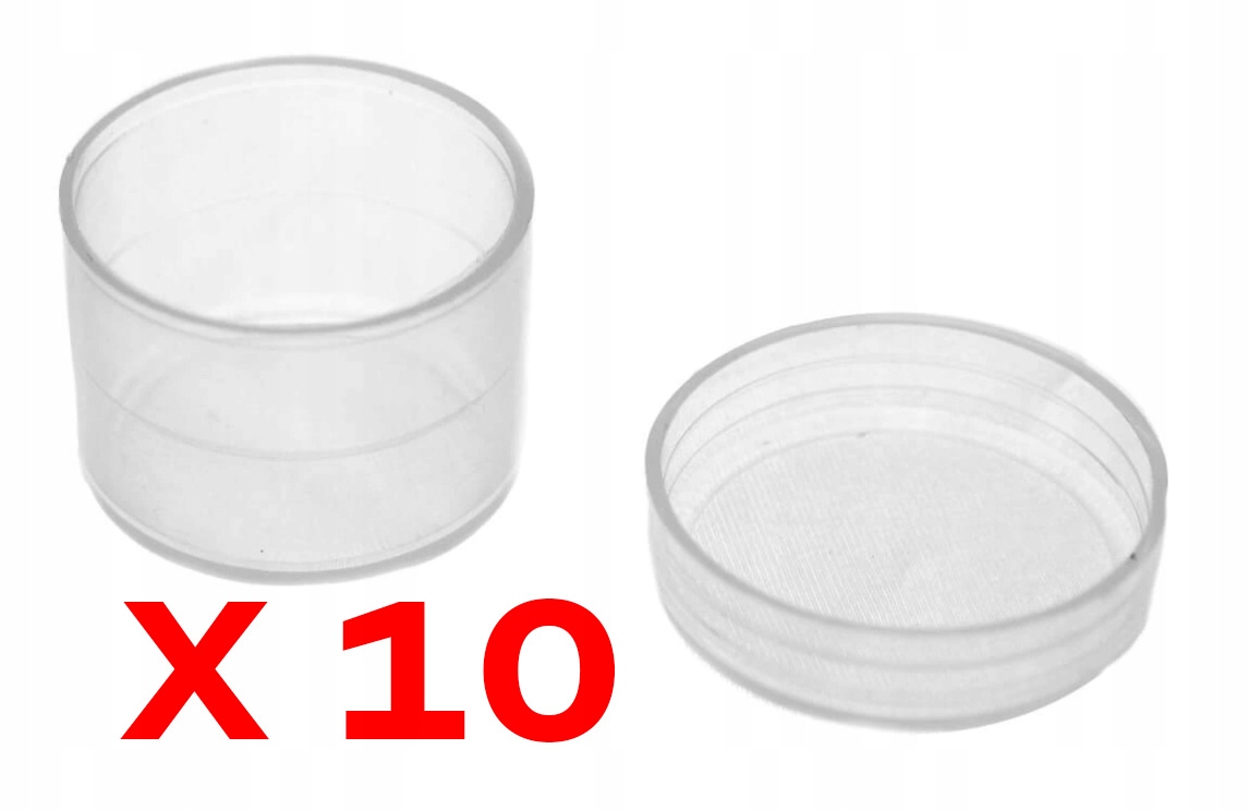 

10x Pojemnik 10ml Szczelny słoiczek na farby Mały