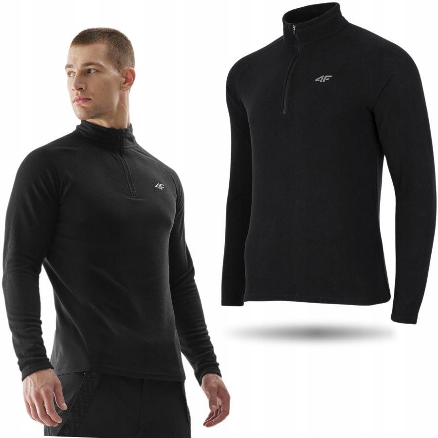 POLAR MĘSKI 4F BLUZA POLAROWA DRESOWA SPORTOWA NA CO DZIEŃ