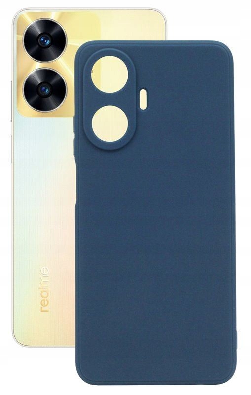 

Etui Jelly Case do Realme C55 Pokrowiec granat Mat