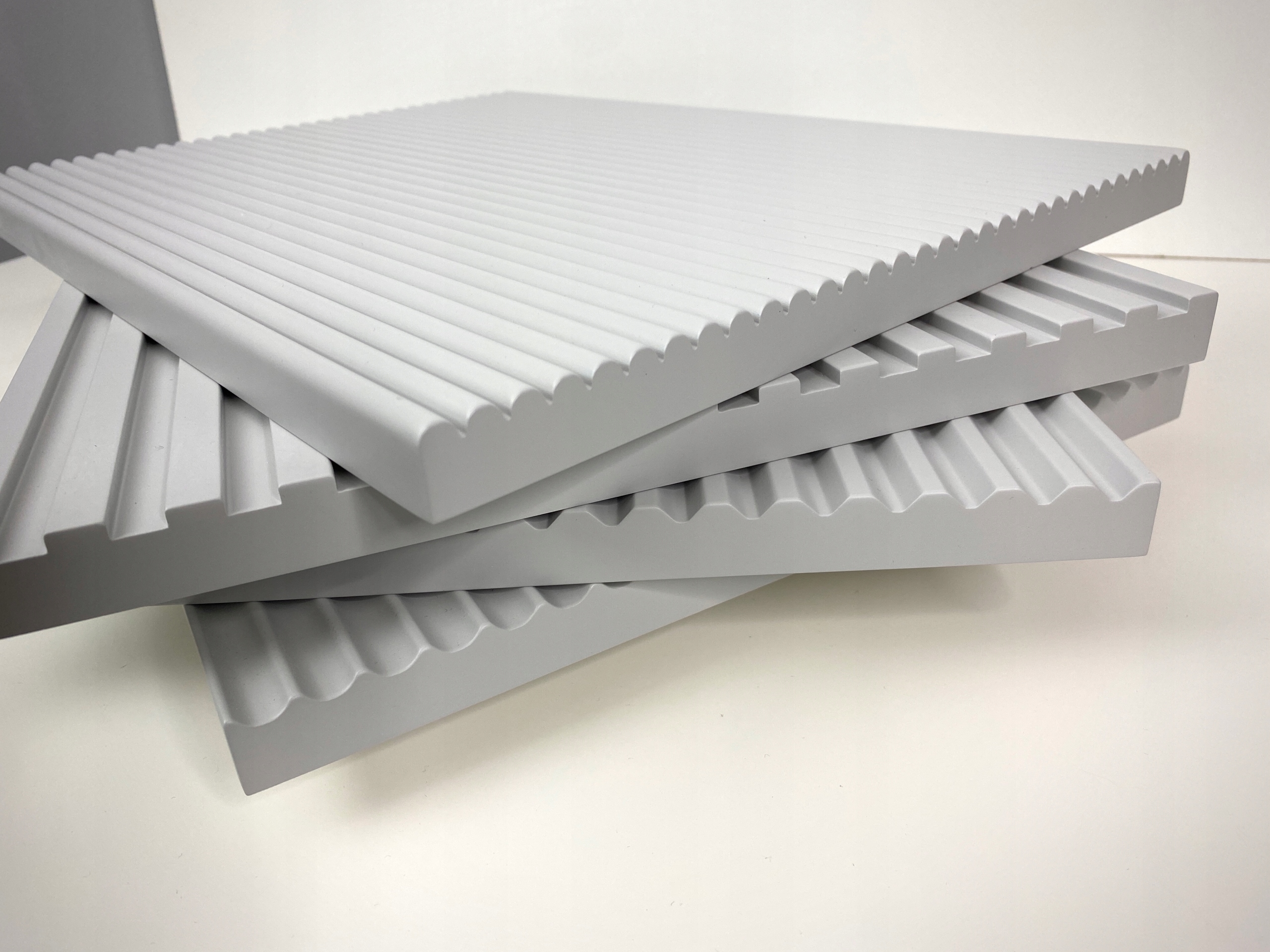 Fronty kuchenne lakierowane MDF- ryflowane L10 Szerokość produktu 10 cm