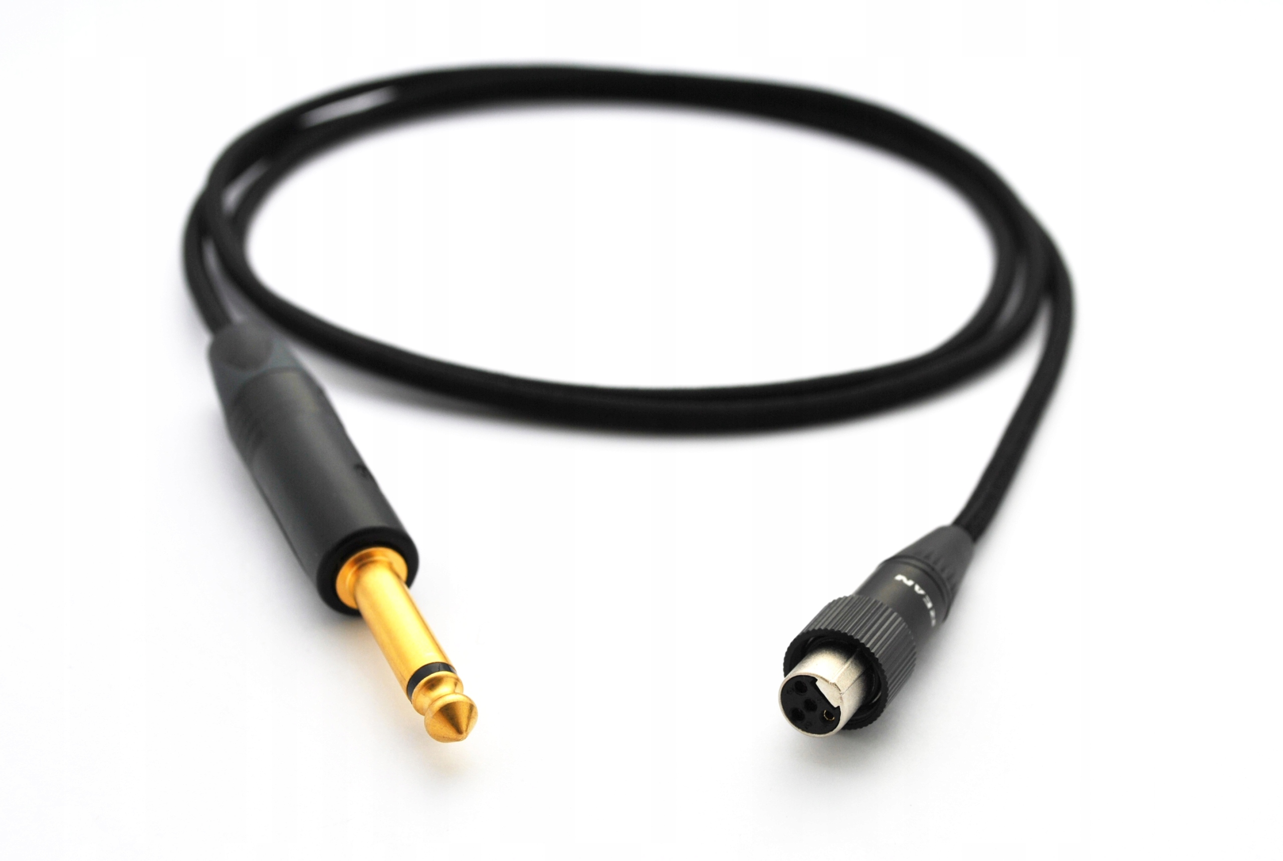 Shure WA305 kabel ręcznie wykonany Jack- mXLR 4PIN