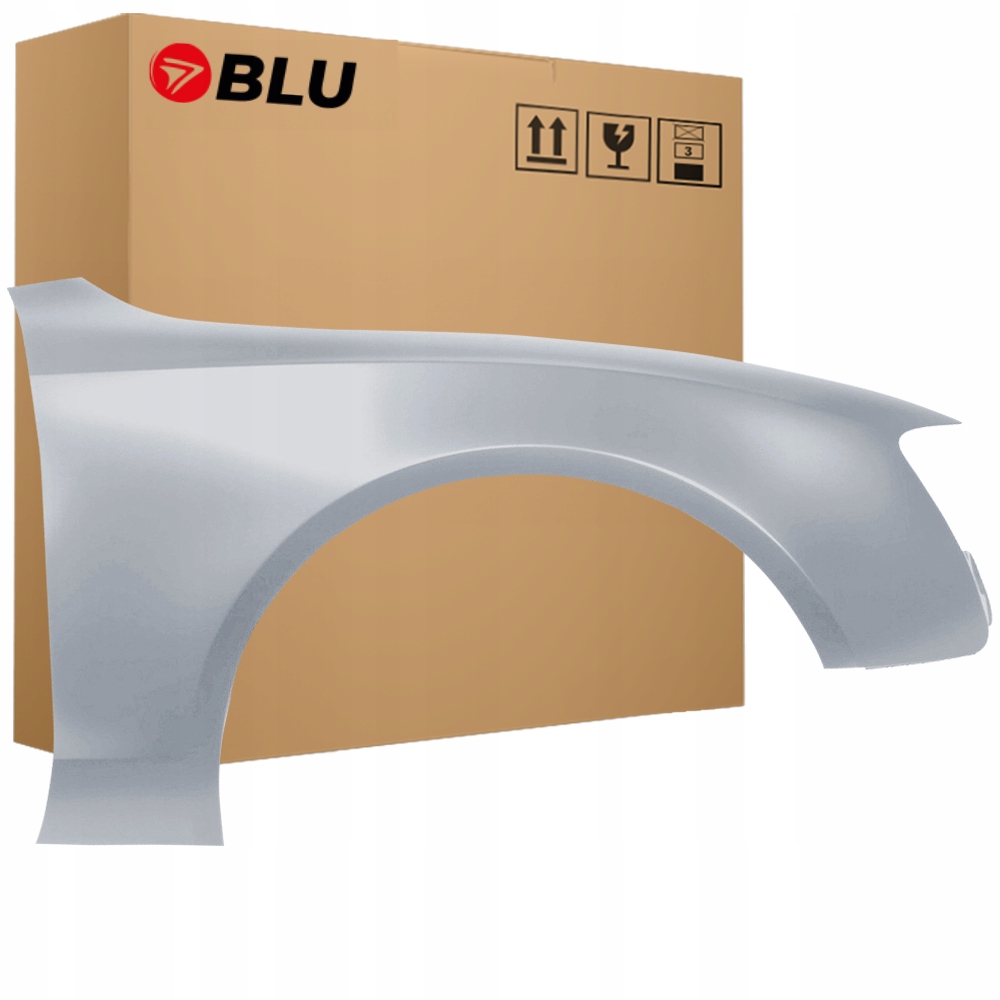 Blu Blatník Audi A5 S5 8T/8F LZ7G pravý stříbrný 07-16 přední FlorettSilber