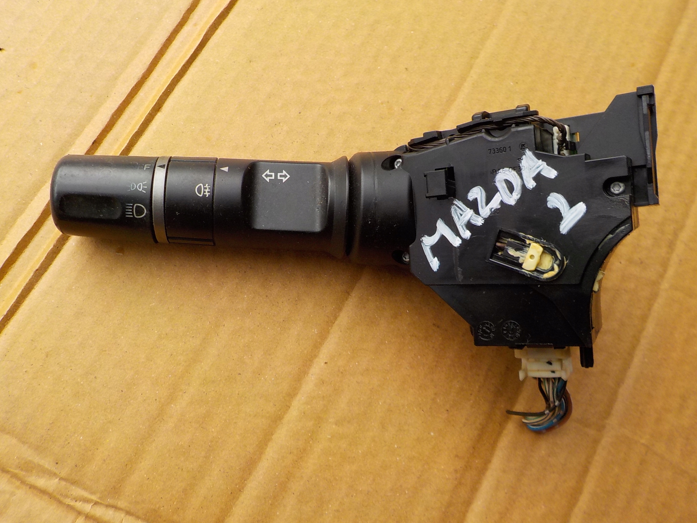 manetka interruttore luci mazda 2 DE 2009r DF7166122