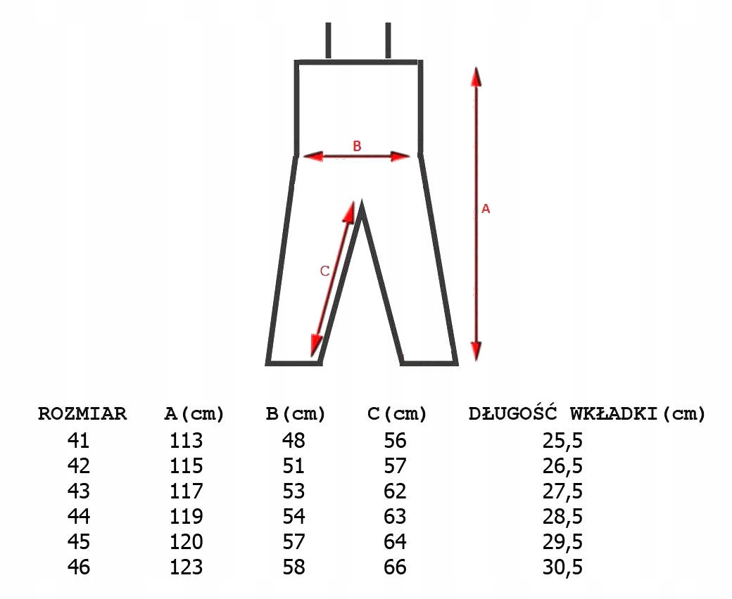 NEOPRENOWE SPODNIOBUTY SIGMA 4mm-44 Marka Shakespeare