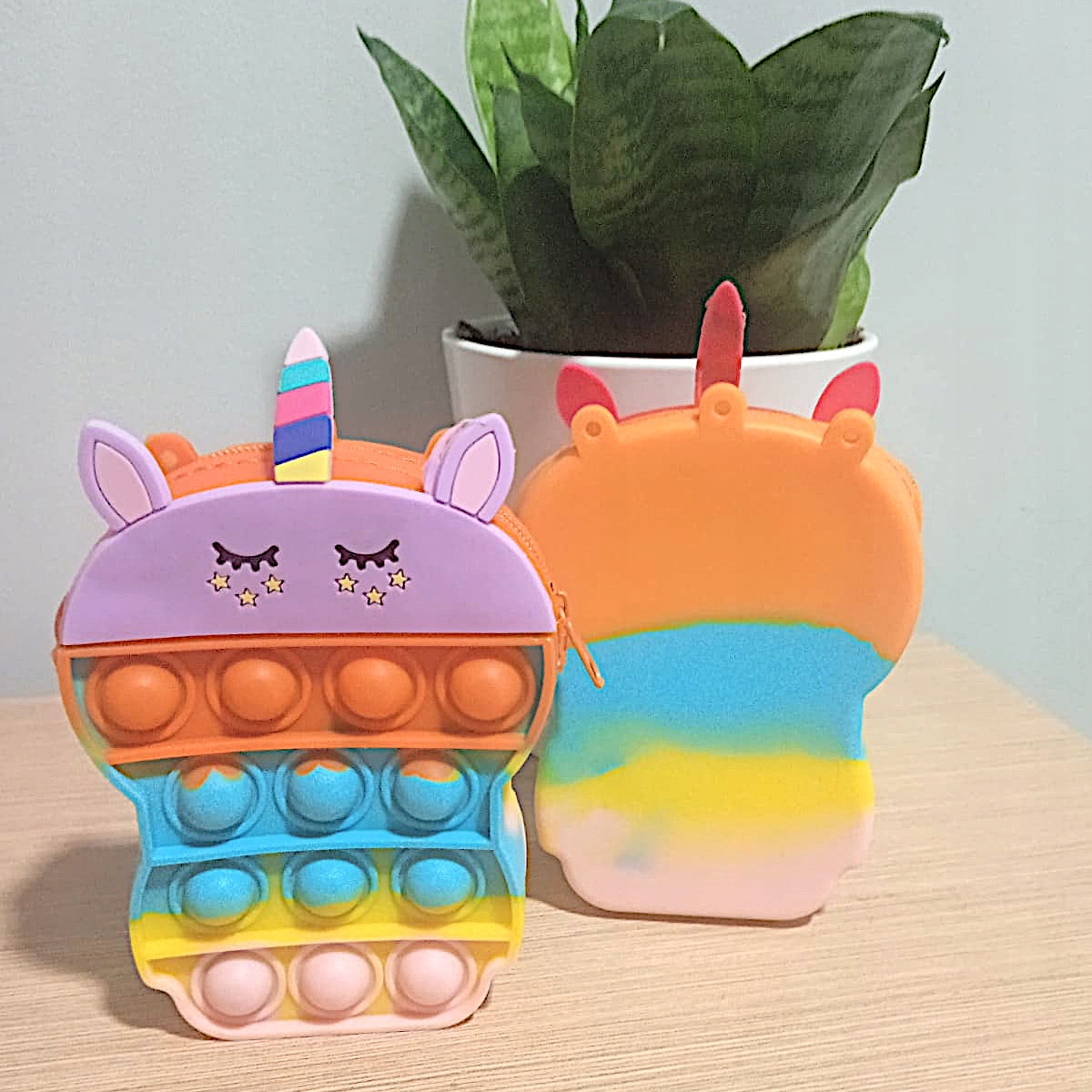 Torebka pop it torba portfel push bubble fidget dla dziewczynki jednorożec Bohater / Bajka brak