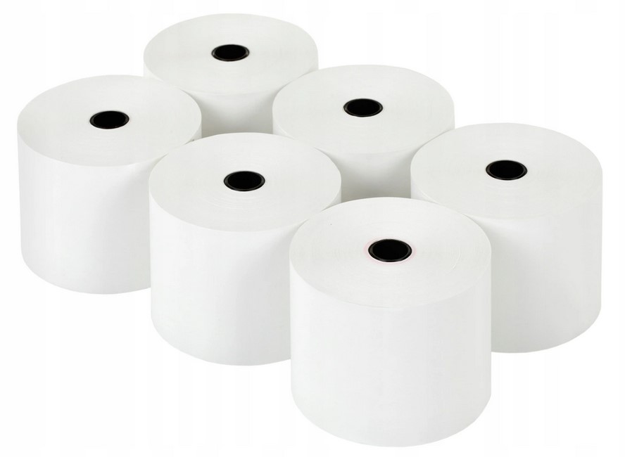 

Rolka Termiczna 57 x 100 do kasy fiskalnej 6 sztuk