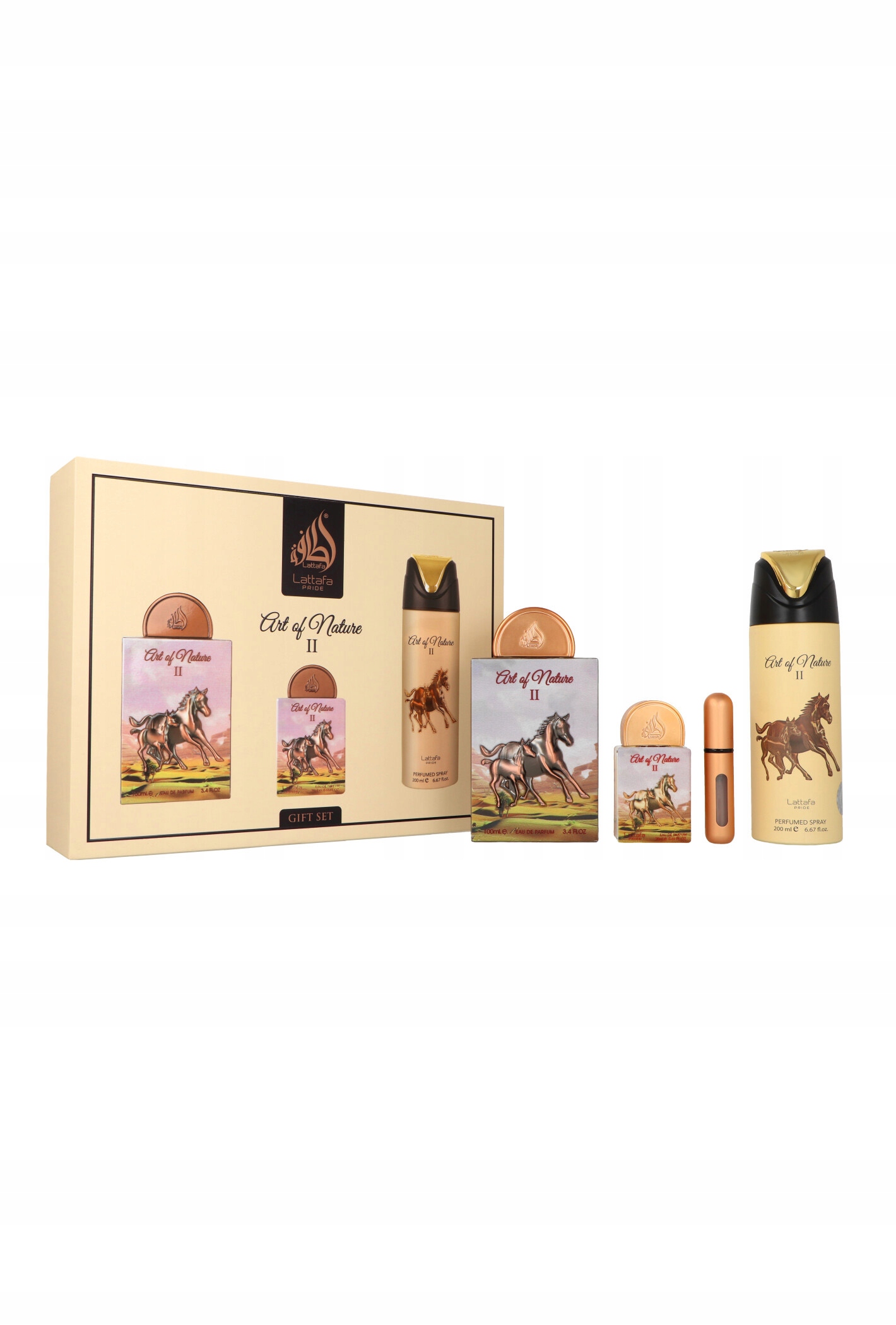 Sada Lattafa Art Of Nature II Edp 100 ml Edp 20 ml Deodorant 200 Ml