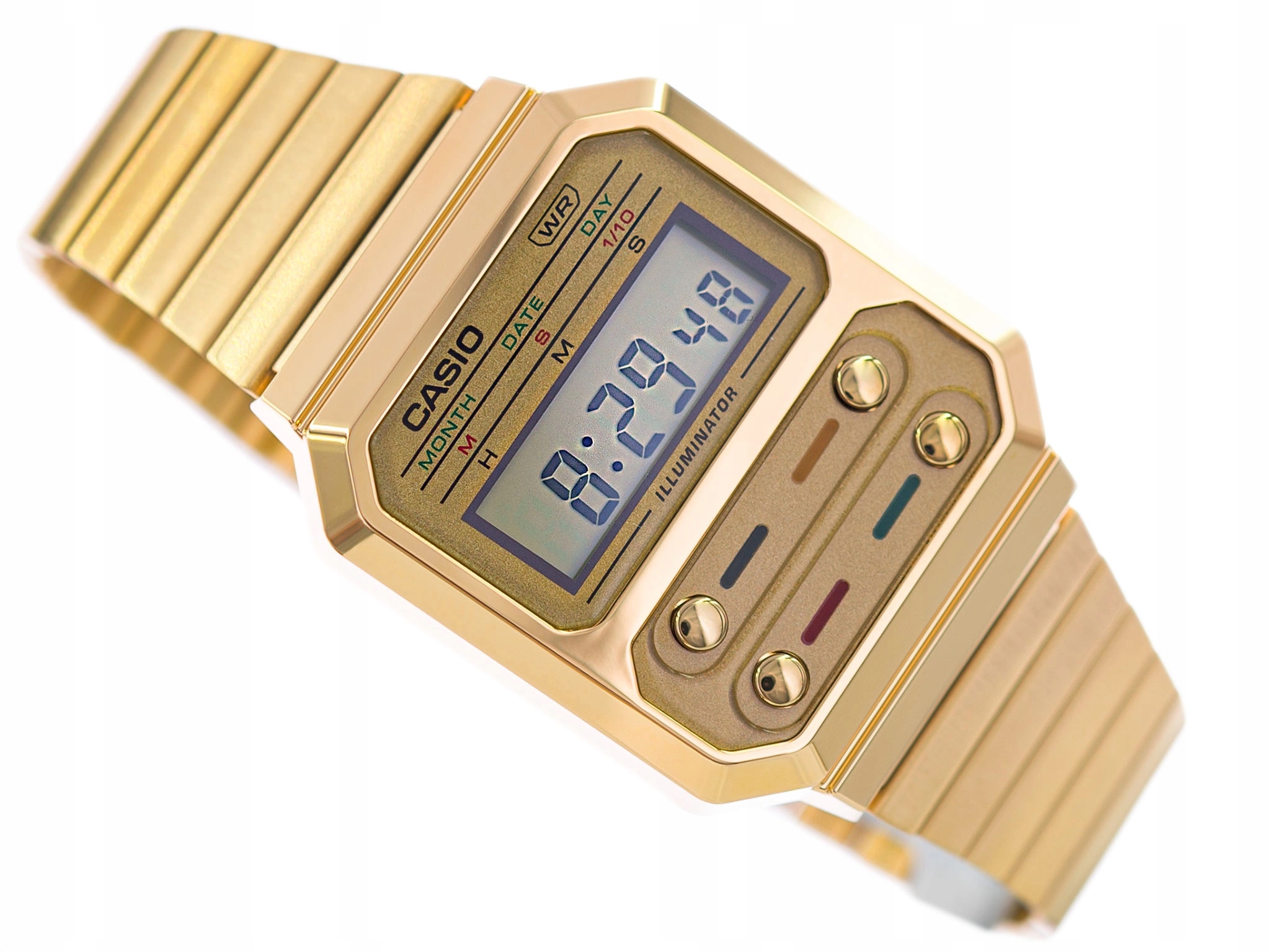 Hodinky Casio A100WEG 9A Vintage Gold Retro Unisex