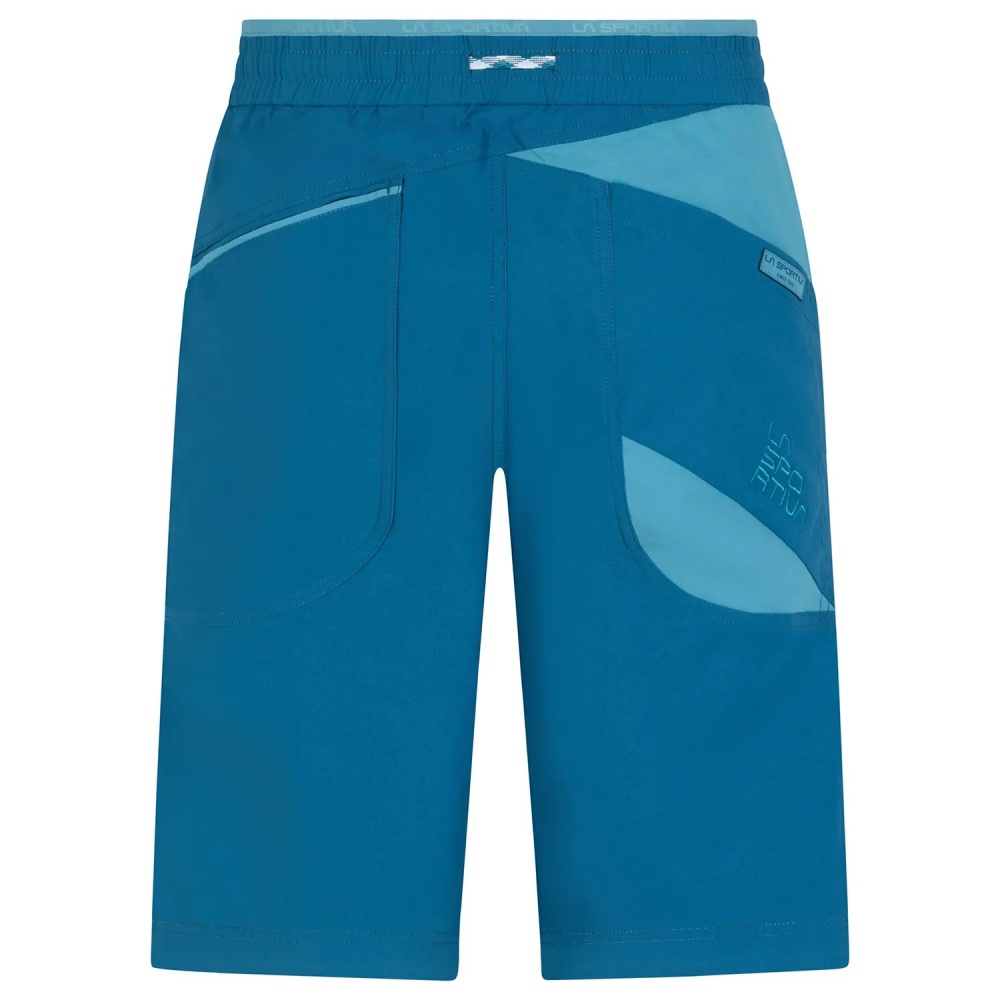 LA SPORTIVA Spodenki wspinaczkowe męskie BELAY SHORT space blue/topaz M Płeć mężczyzna