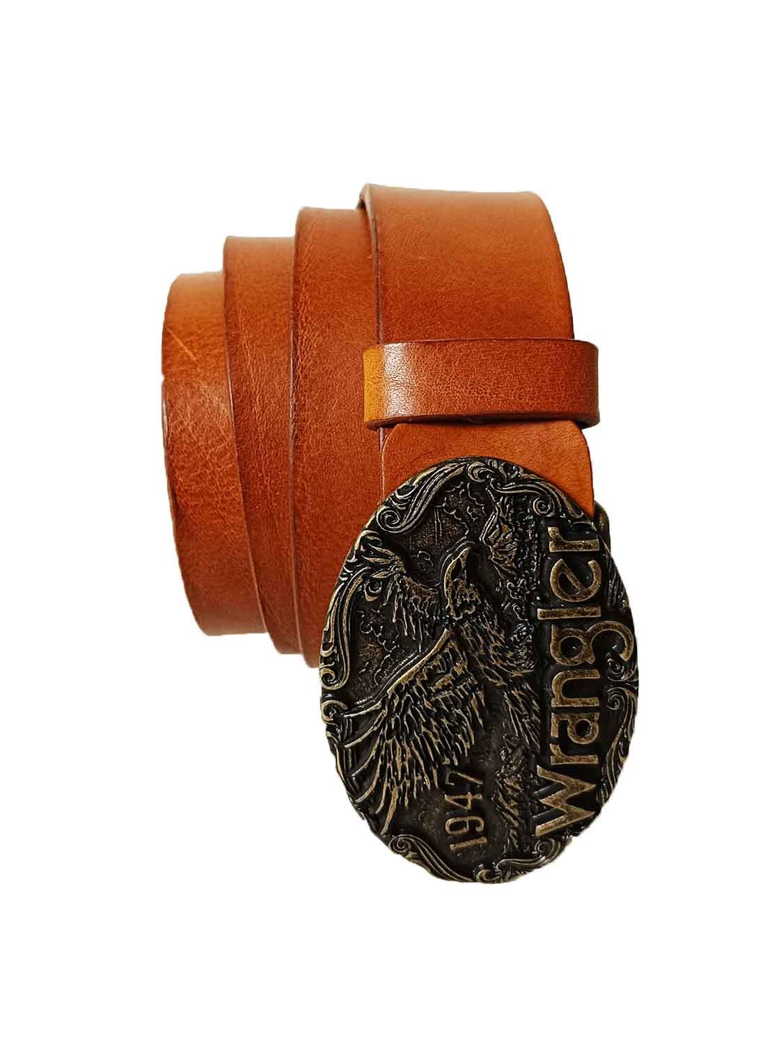 Kožený opasek Wrangler 112372620 95