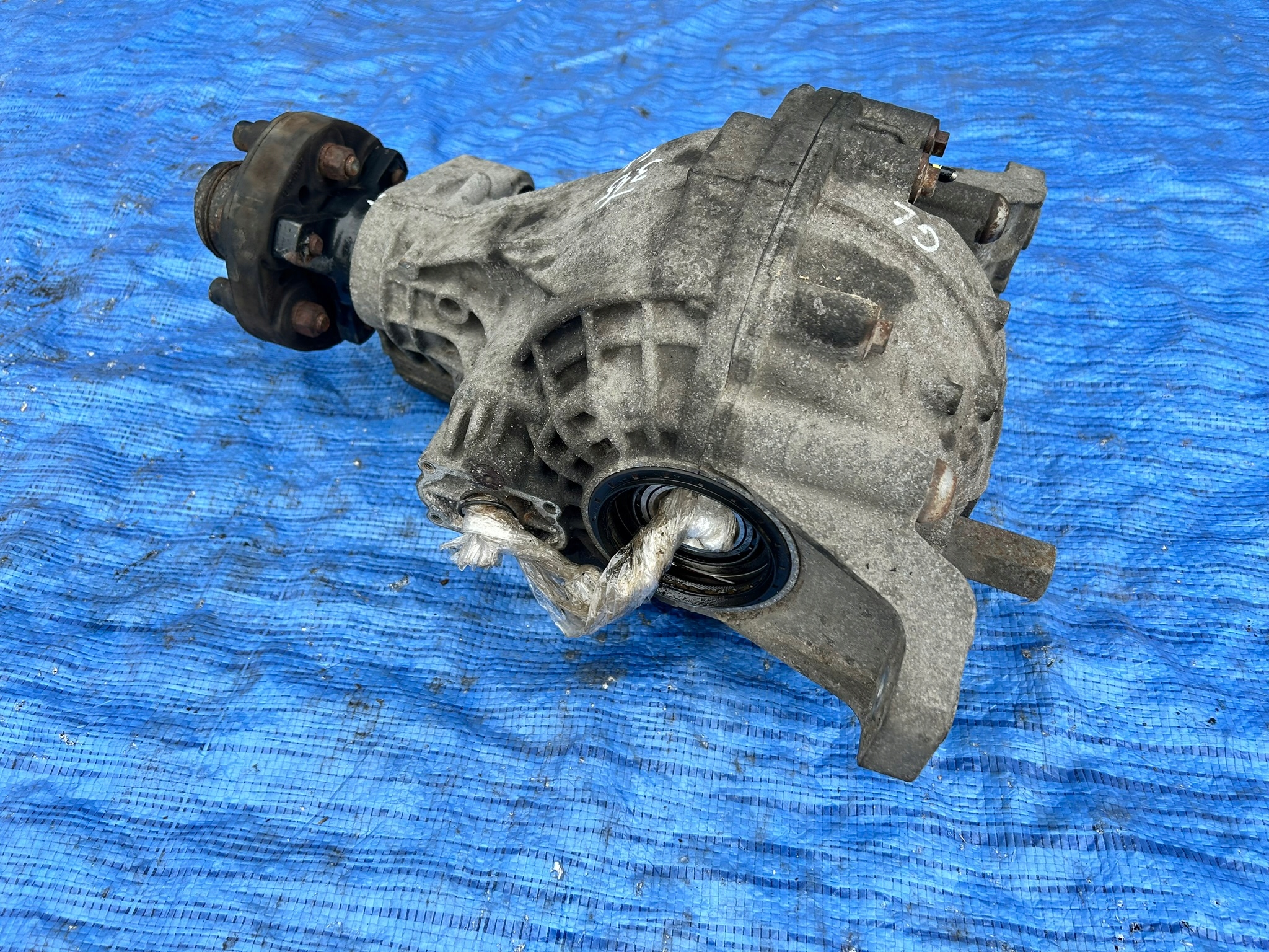MERCEDES GL X164 ML W164 3.45 differential diff differential rear part Z blocking