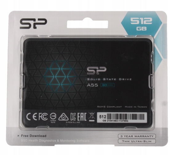 

Dysk Ssd Silicon Power Ace A55 512GB SATA3 560/530