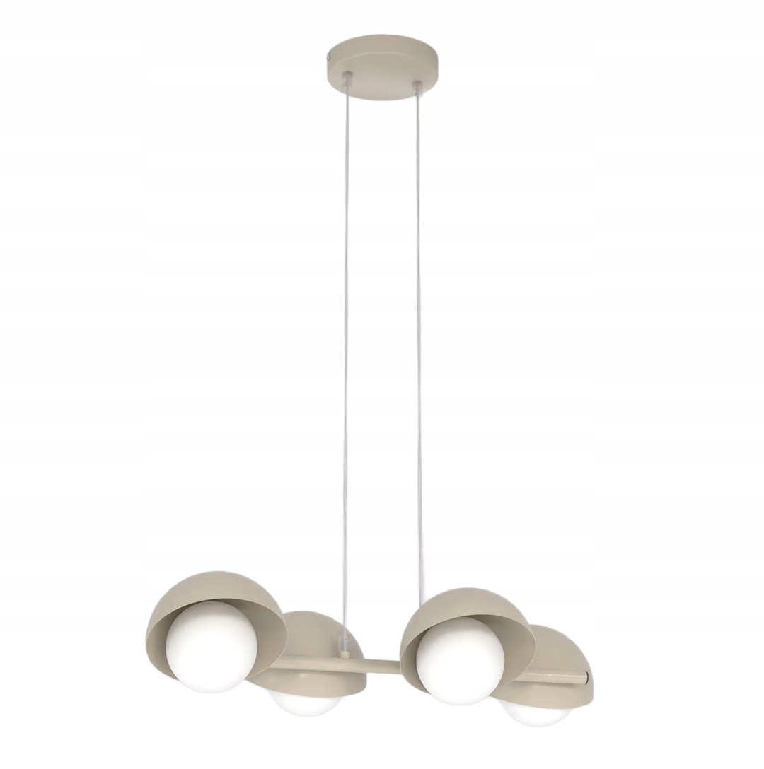 Škandinávska závesná lampa Boom 4 vo farbe Mocha