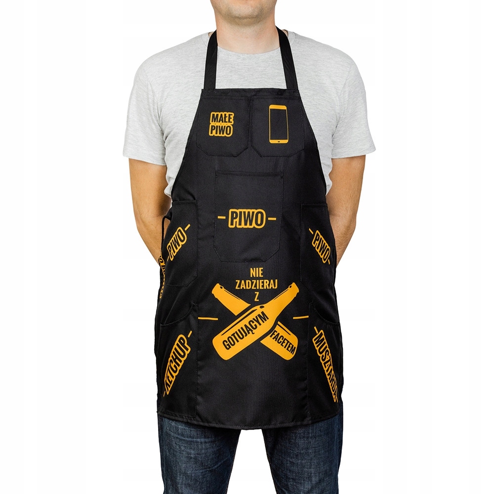 Pivní Sklenice a Zástěra dárek pro vařícího tatínka