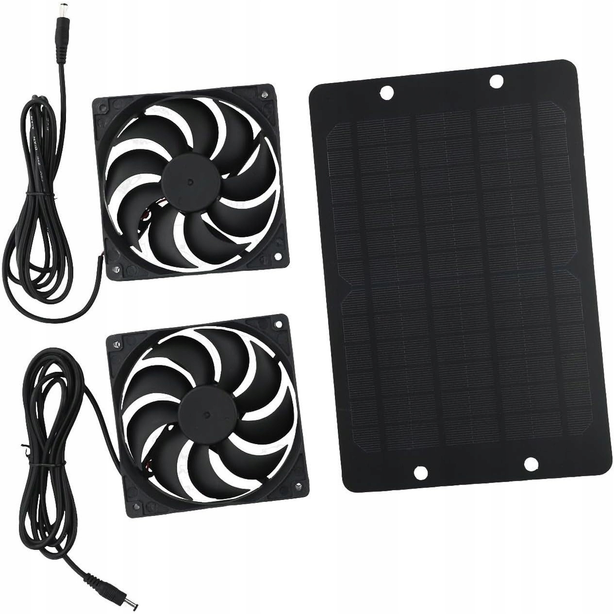 ZASILANY ENERGIĄ SŁONECZNĄ WENTYLATOR WENTYLACYJNY, WENTYLATOR WYCIĄGOWY Funkcje inne