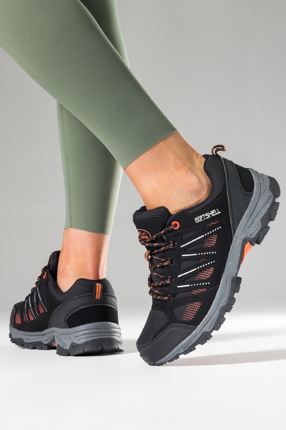 TREKKINGOWE BUTY SPORTOWE DAMSKIE SOFTSHELL SZNUROWANE LEKKIE WYGODNE r 36 Marka Casu