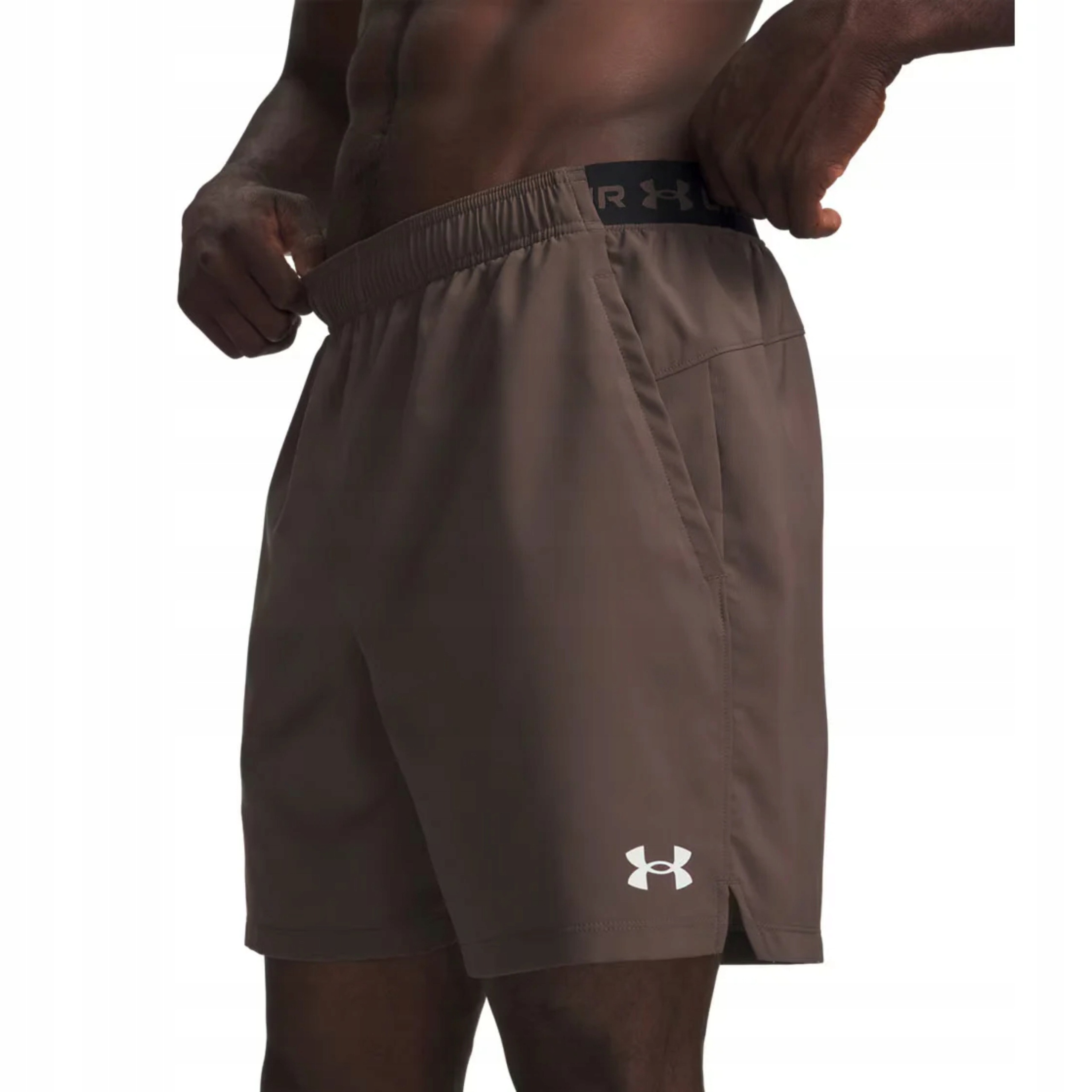 Spodenki Under Armour Męskie Krótkie Termoaktywne Sportowe Vanish Brąz XL