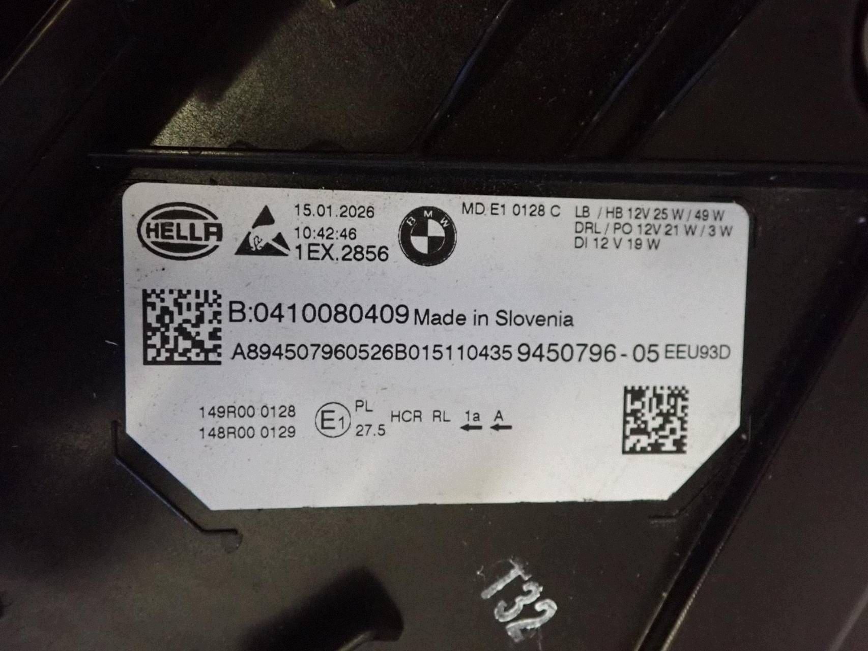 light front front right BMW 3 G20 G21 LIFT 2021- FULL LED 9450796-05