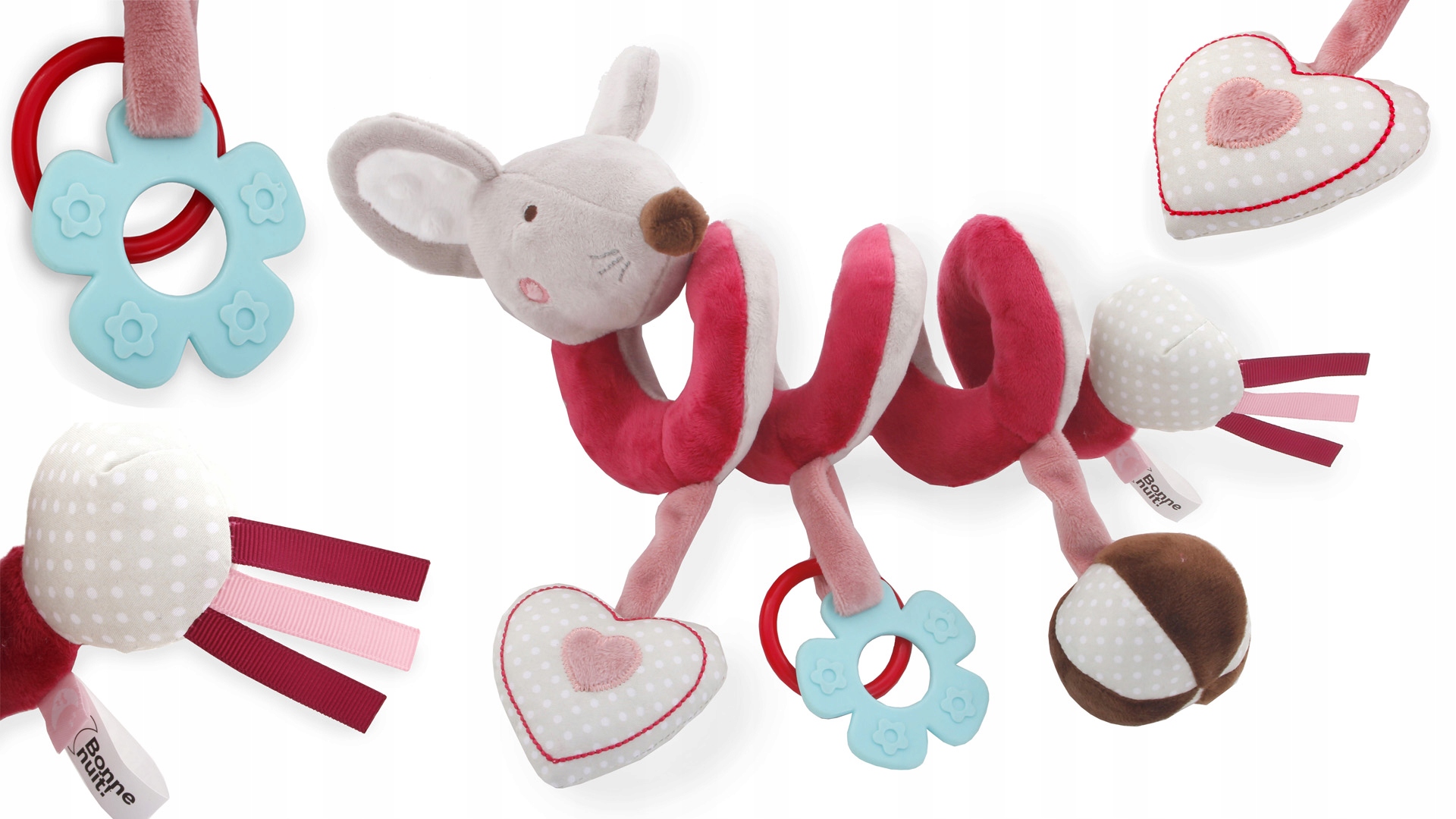 SPIRALA DO WÓZKA ZAWIESZKA DO ŁÓŻECZKA GRZECHOTKA Płeć chłopcy dziewczynki