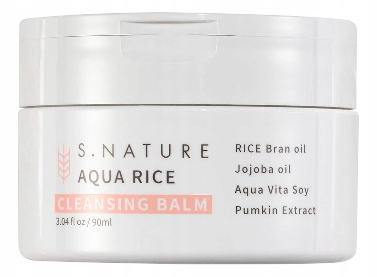 S.Nature Aqua Rice Cleansing Balm odličovací balzám 90 ml