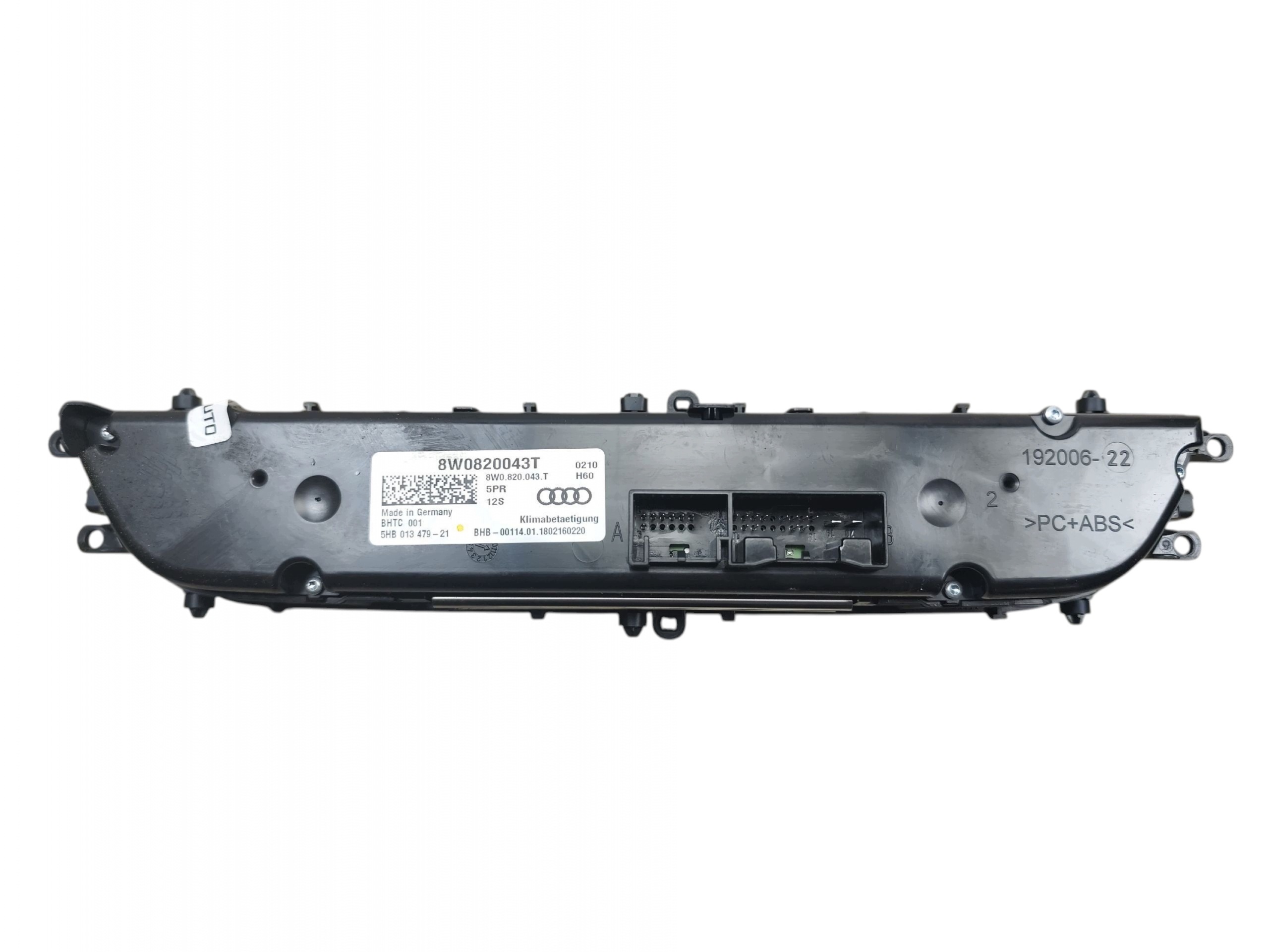 PANEL klími klimatizácii AUDI A4 B9 (2015-2019) 8W0820043T