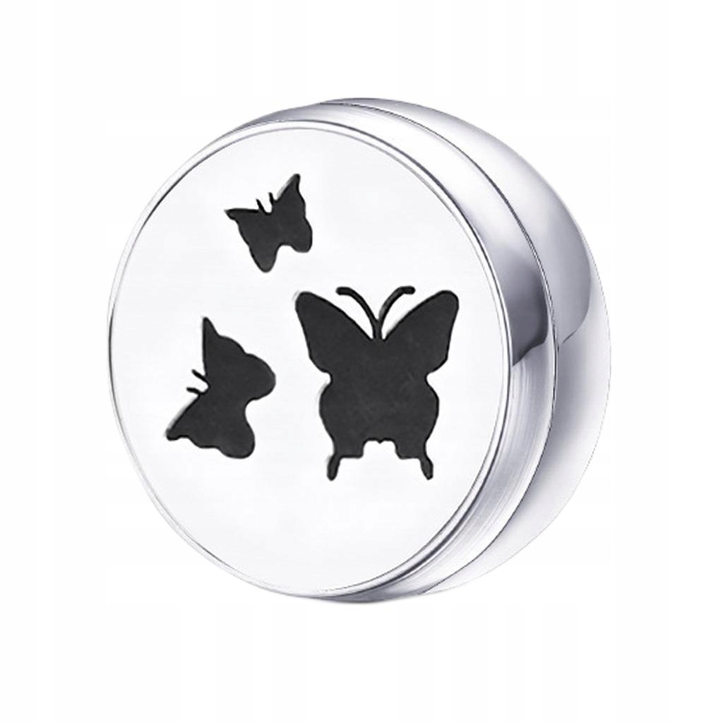 Essential Lockets Magnetyczny klips Locket Butterfly