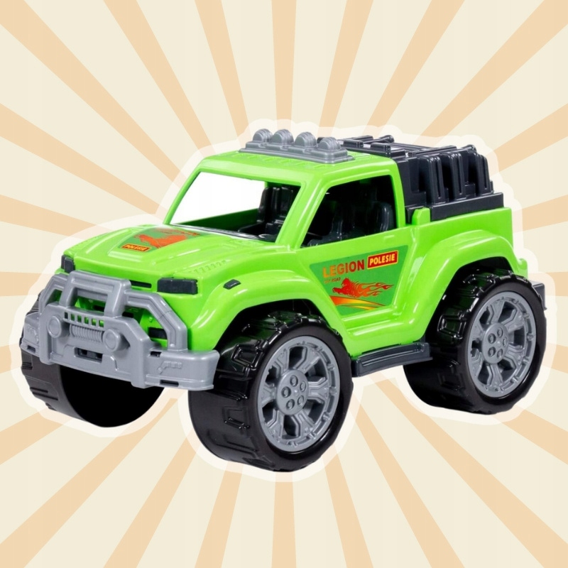 Polesie Jeep Pojazd Terenowy Samochód Zabawka 38cm Rodzaj pojazdu Terenowe