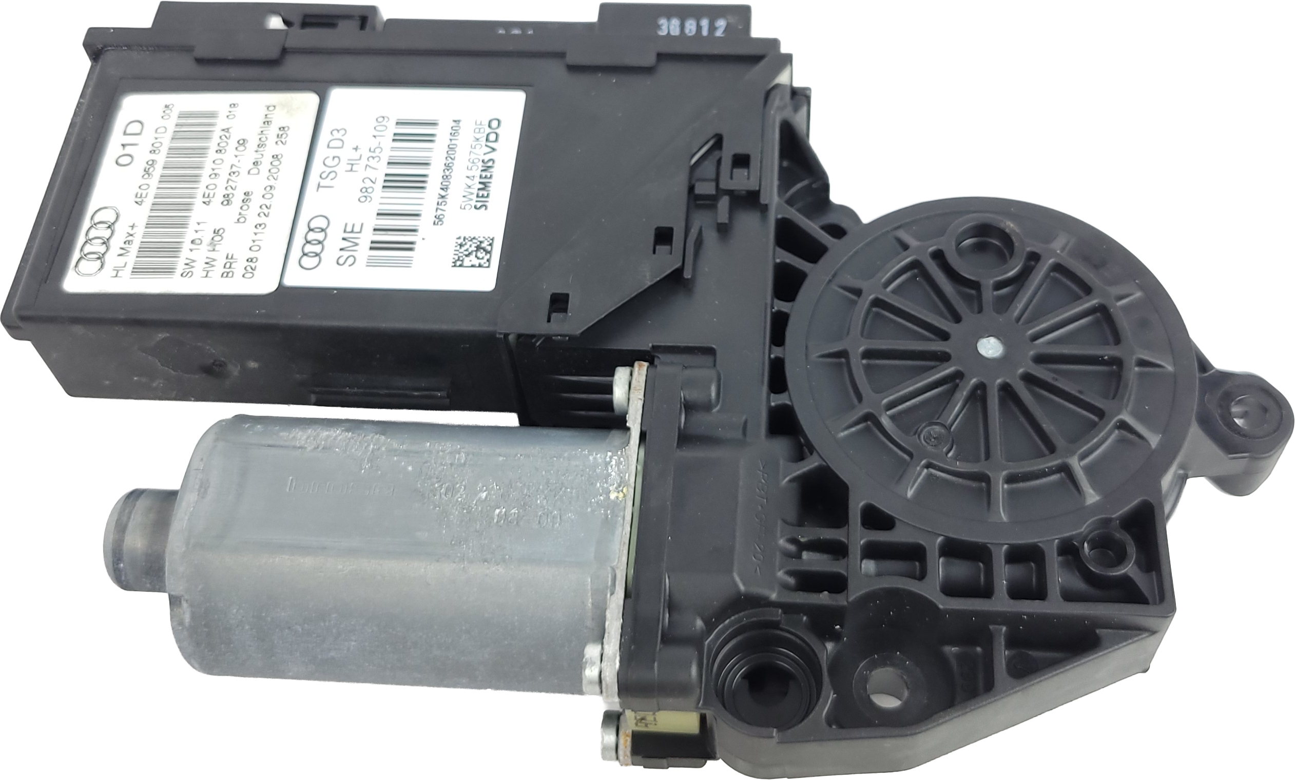 AUDI A8 D3 LIFT mini motor windows rear rear part left 4E0959801D