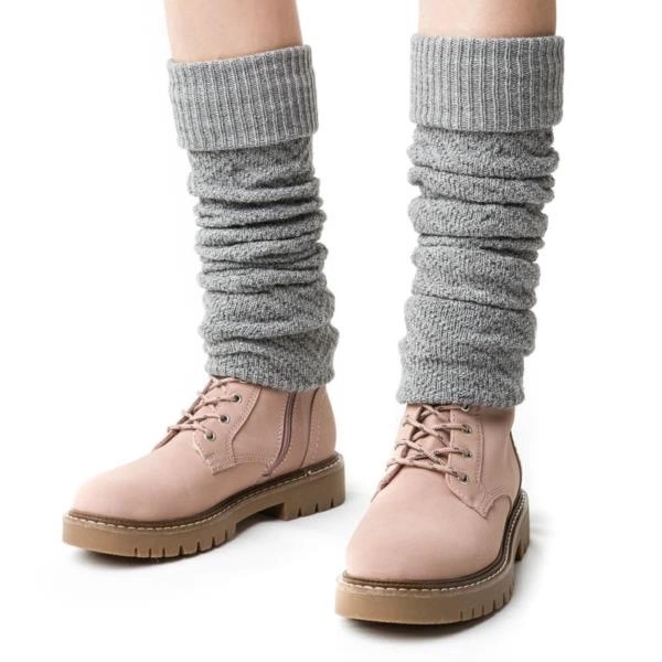 GETRY DAMSKIE ciepłe wełniane OCIEPLACZE Jodełka szare Steven *One size Marka Steven