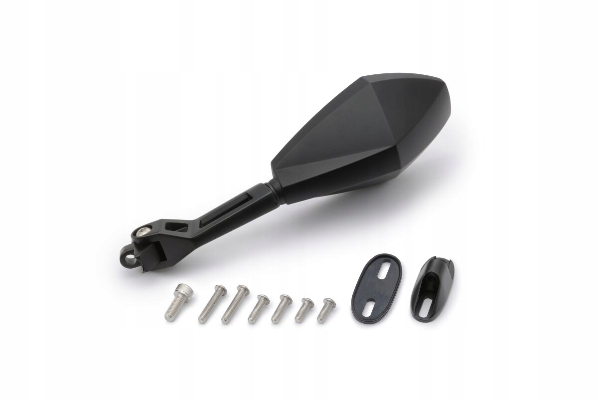 Ľavé Univerzálne Motocyklové Zrkadlo Daytona, Čierne