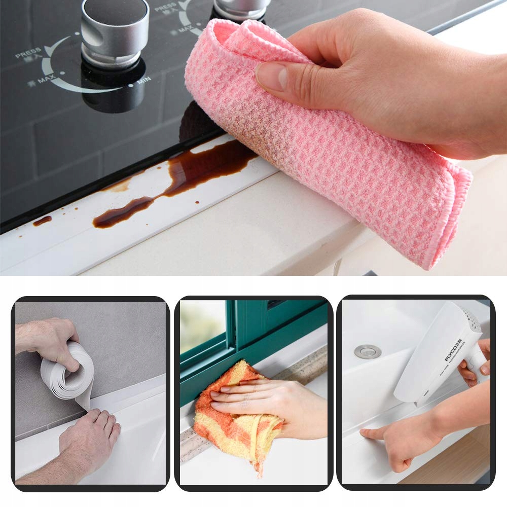 Taśma Uszczelniająca do Wanny Brodzika zlewu 38mm Kod producenta #3267