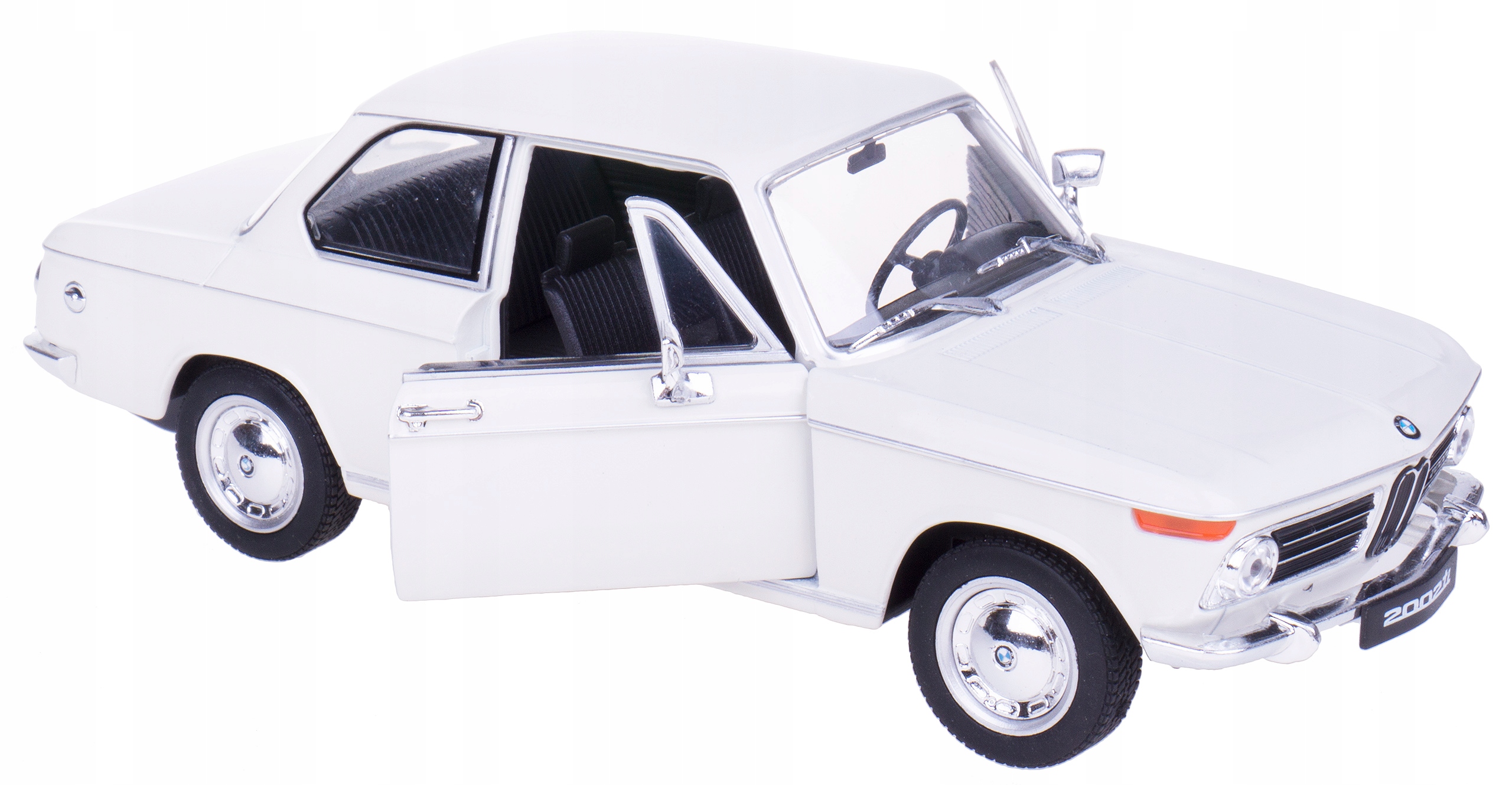 Bmw 2002TI Kovový Model Welly 1:24 Ecru