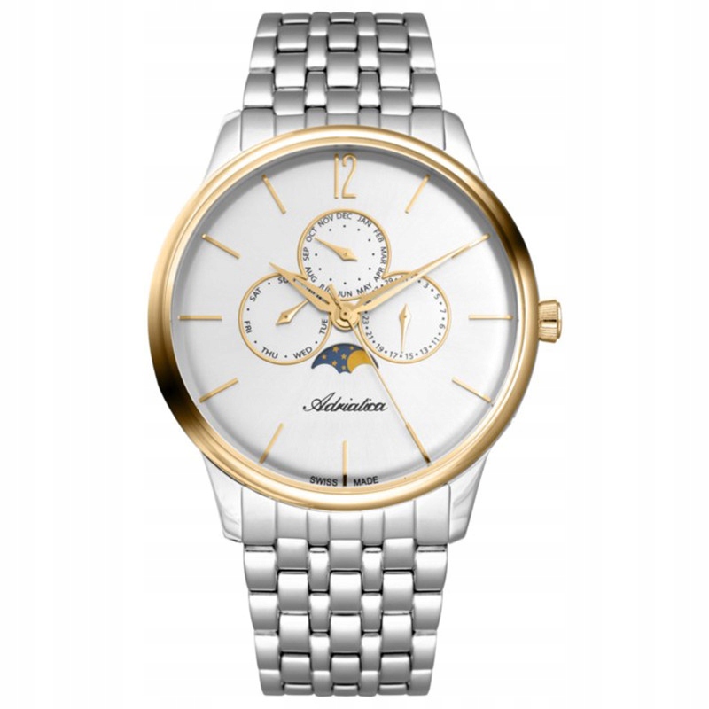 Pánské Hodinky Adriatica A8269.2153QF stříbrné
