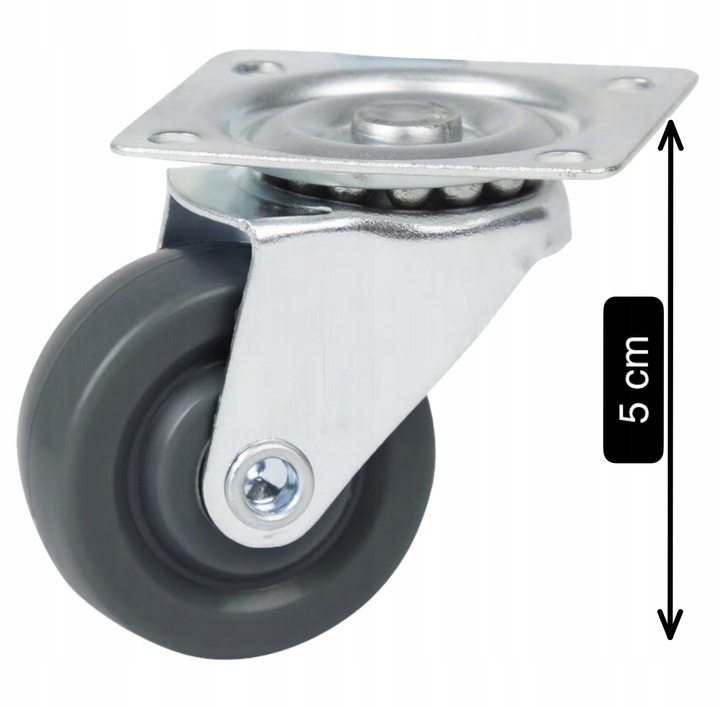 KÓŁKA MEBLOWE SAMOSKRĘTNE ZESTAW 4 SZT Liczba sztuk w ofercie 4 szt.