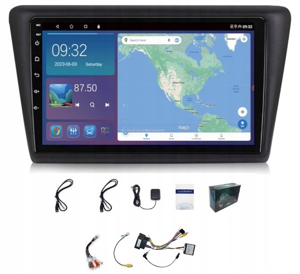 Gps Navigace Skoda Rapid 2012-2019 Wifi Carplay Usb 4GB 64GB