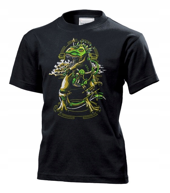 

Koszulka junior Dinozaur T Rex Raptor Punk L