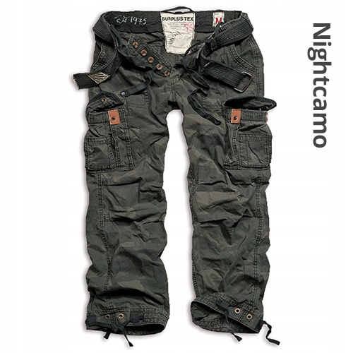SURPLUS Spodnie Bojówki M65 US PREMIUM Vintage M Fason bojówki