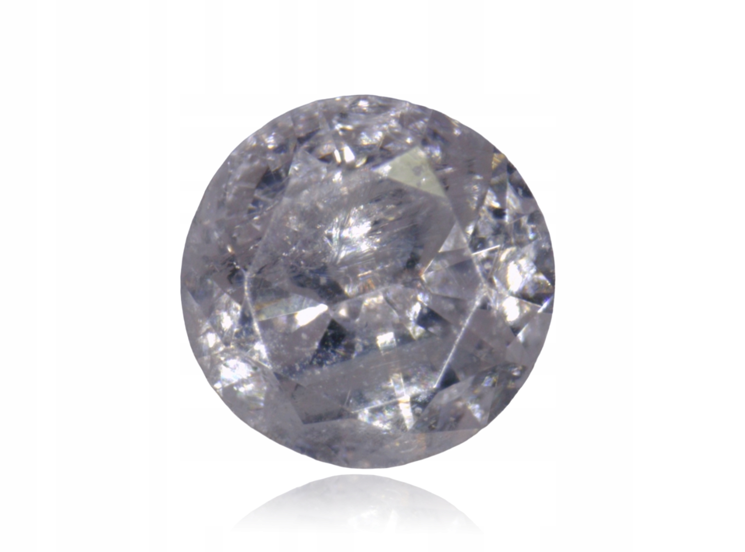 Přírodní Diamant 0.03ct Hnědý Briliant I3 eCertifikát Wbd