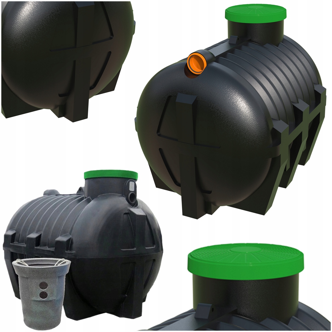 PRZYDOMOWA OCZYSZCZALNIA ŚCIEKÓW 3000L OG 3.0 SZAMBO EKOLOGICZNE