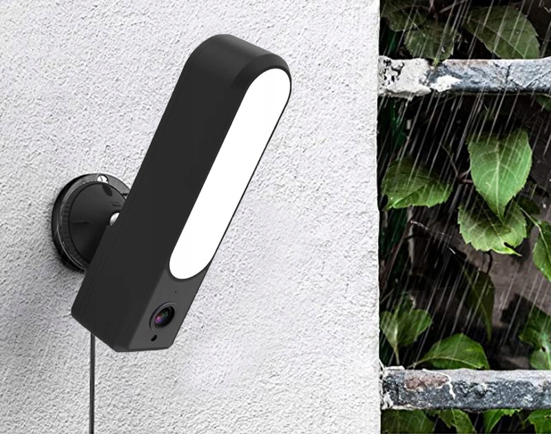 KAMERA Z LAMPĄ LED BEZPRZEWODOWA ZEWNĘTRZNA WIFI Rozdzielczość 2 Mpx