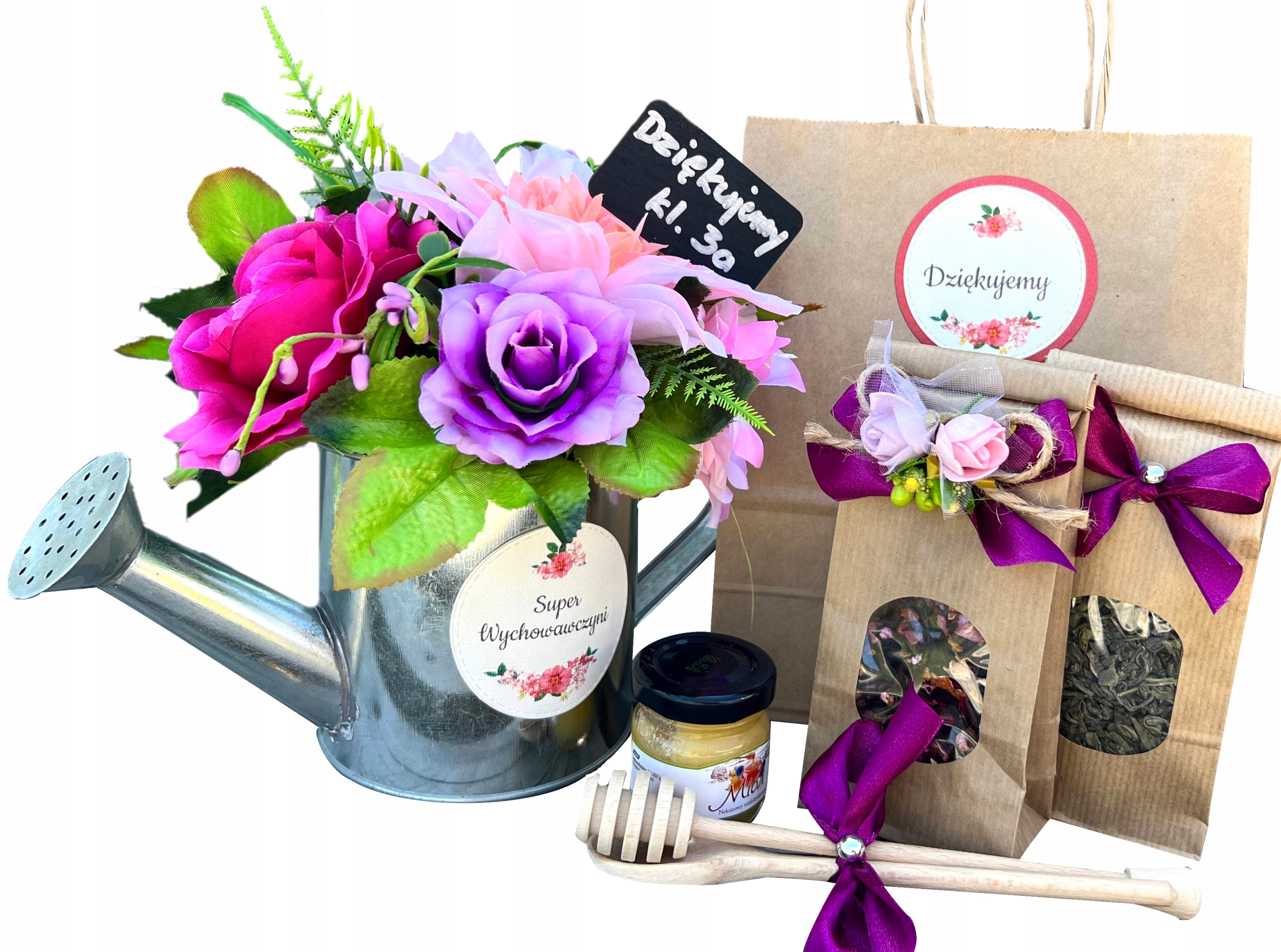 dla Wychowawczyni Piękny Zestaw Prezentowy