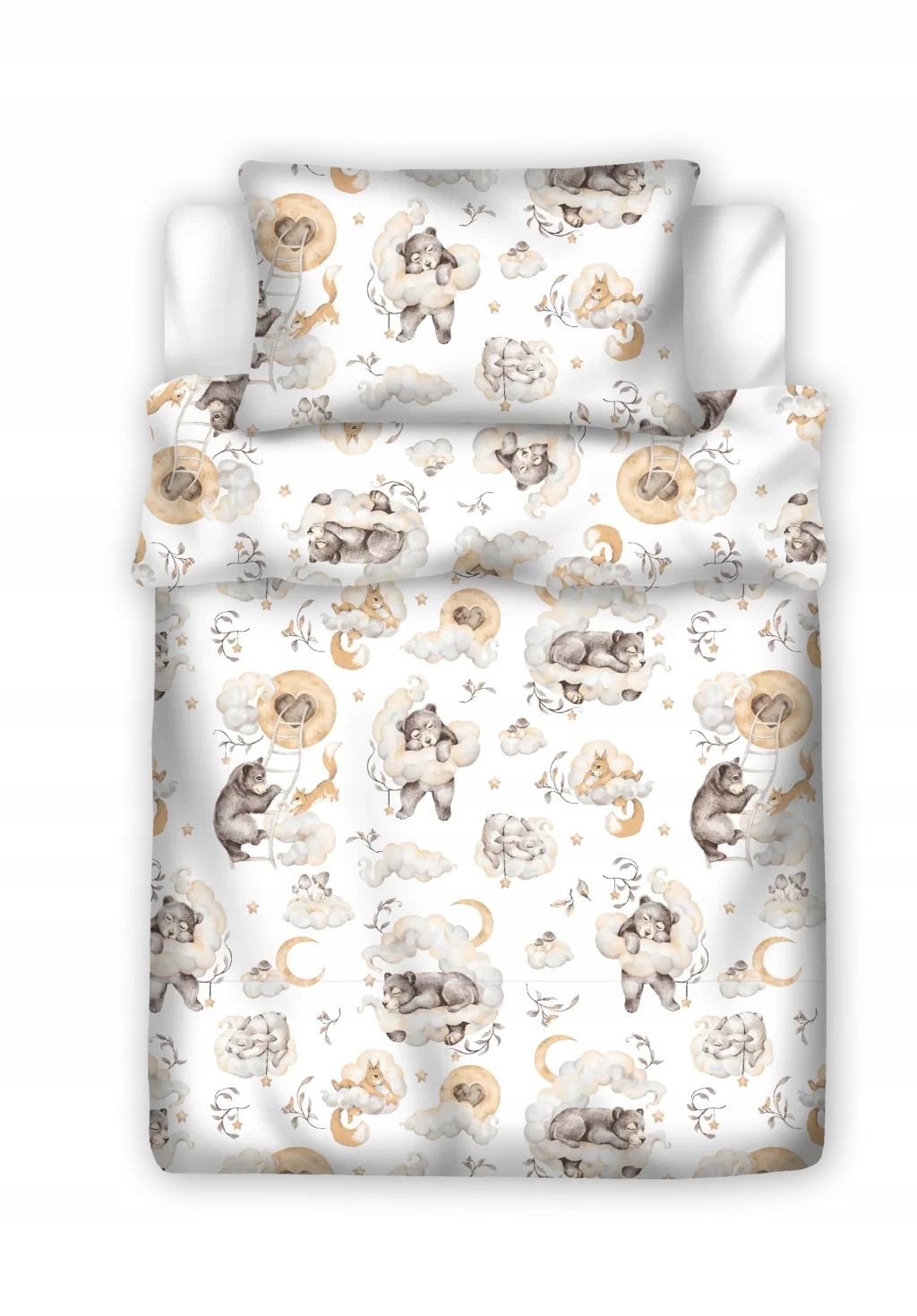 

MATone Pościel Dziecięca Do Łóżeczka 135x100 2EL