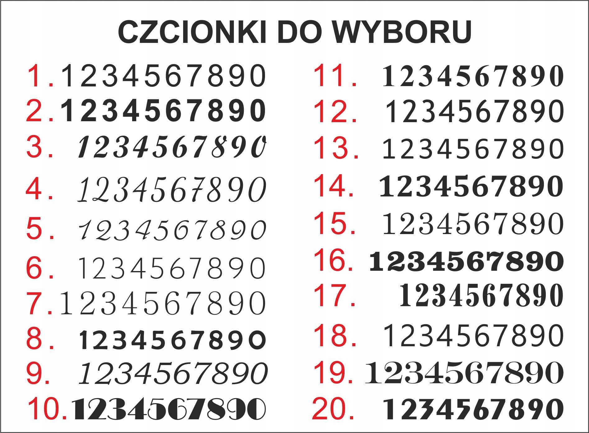 numer NUMEREK NA DRZWI hotel dom klub 5x4 + PLEKSI EAN (GTIN) 5903919096605