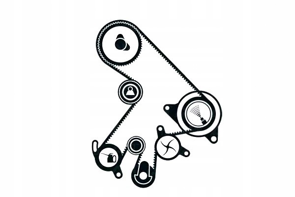 Skf Rozvodová Sada Pro Toyota 2,0D 16V D4D 99-