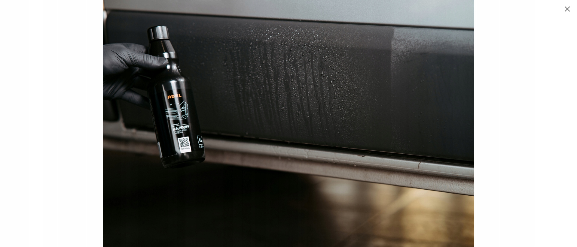 CZERNIDŁO DRESSING DO PLASTIKÓW ZEWNĘTRZNYCH ODNAWIA ADBL BLACKOUTER 1L Stan opakowania oryginalne