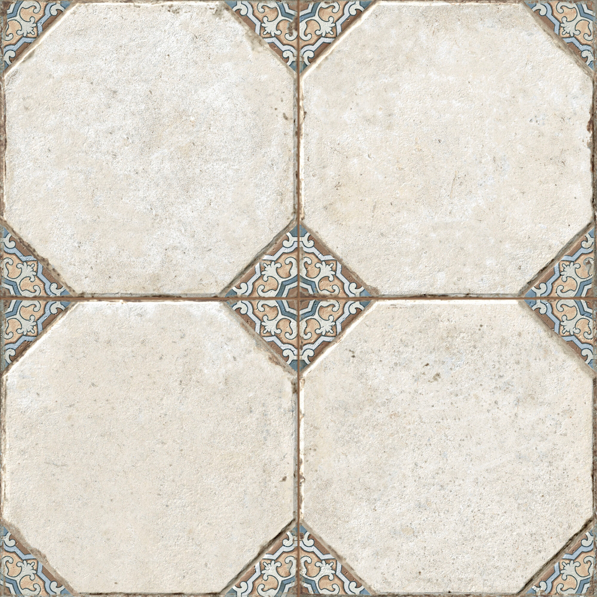 PATCHWORK FS FIELD BROWN 45,2x45,2 PERONDA G. I