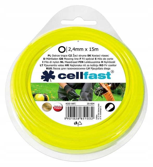 

Ostrze tnące Cellfast Okrągły 2,4 mm x 15 m